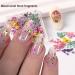 Buy 4Box 3D Dried Flowers Nail Art Stickers - Colorful DIY Mini Flower Petals for Nail Design - Natural Floral Decals for Manicure & Craft Accessories - Buy Online on SooperMarket.com
