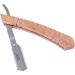 Ponik's Classic Razor Set for Men - High-Quality Stainless Steel Barber Kit with 100 Derby Blades & Travel Bag - Precision Beard Shaving in Brown - Buy Online on SooperMarket.com