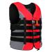 XGEAR Adult USCG Life Jacket Water Sports Life Vest Red 4X-Large