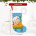 YYHHAOFA Sunflower Seeds and Rabbits Prints Christmas Decorative Stockings : Soft Light and Tactile Suitable for Christmas Halloween - Buy Online on SooperMarket.com