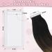 Vlasy Hair Extension Tapes Tabs - 60PCS Double Sided Wig Tape for Human Hair Extensions - Buy Online on SooperMarket.com