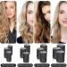 Mabufun Jumbo Hair Rollers Set Hair Rollers Self Grip Curlers For Long Hair No Heat Curlers Heatless Hair Rollers With Clips & Comb 24 Packs (Black 24Pcs) - Buy Online on SooperMarket.com