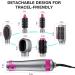 6-in-1 Hair Dryer Brush and Volumizer - Detachable Styler for Straightening, Curling, Drying - One-Step Hot Air Brush for Styling - Buy Online on SooperMarket.com
