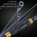 Soougayilang 2.4m Telescopic Fishing Rod & Spinning Roller Combo Carbon Fiber for Salt & Fresh Water Durable & Portable with Carrying Bag - Buy Online on SooperMarket.com