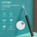 HD Smart Visible Lighting Ear Cleaner - Wireless Portable Earpick Endoscope for Earwax Removal | White+Black, Free Size - Buy Online on SooperMarket.com