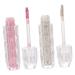 MUSISALY 2pcs Eyeshadow Make up Eye Makeup Liquid Eye Shadow Shampoo+shield Cosmetics Plastic
