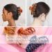 12 PCS Big Hair Claw Clips - Trendy Colors Matte Finish Non-slip Strong Hold Hair Clips for Women and Girls - Ideal for Thin or Thick Hair - Fashion Hair Accessories 4.3 inch - Buy Online on SooperMarket.com