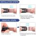 Funeng 3 Pack Silicone Bands for Fitbit Luxe - Large Black/Navy Blue/Gray - Sport Replacement Wristbands for Men and Women - Buy Online on SooperMarket.com