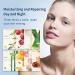 Hydrating Face Sheet Mask 8 Pack with Green Tea, Aloe Vera, Pomegranate - Anti Aging and Moisturizing Skin Care Gift Set - Buy Online on SooperMarket.com