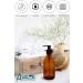 Avalon Amber Glass Bottles 250ml 8oz Soap Dispenser with Black Pumps (BPA-Free) Lotion Pump/Soap Dispensers Reusable Refillable Eco Friendly Sustainable Living/Gift - Pack of 2 - Buy Online on SooperMarket.com