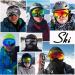 Shop Sposune OTG Ski Goggles - Anti-Fog Spherical Dual Lens UV400 Protection for Men & Youth Snowboard & Snowmobile Eyewear - Buy Online on SooperMarket.com