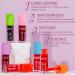 NewBang Lip Tint Stain Set - 6 Colors, Fruit Flavored, Matte Lips & Cheek Tints - Moisturizing, Hydrating, Plumping Liquid Lipstick for Women and Girls - Buy Online on SooperMarket.com