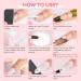 Saviland Acrylic Nail Kit - 4PCS Clear/White/Pink/Nudes Powder and Liquid Set for Nail Extension - Non-Acid PH Bond, Brush, Dappen Dish - Perfect for Beginners DIY - Buy Online on SooperMarket.com