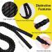 Weighted Jump Rope - 1.3 kg Spring Rope for Men & Women | Heavy Jumping Rope for Home Training & Muscle Building - Buy Online on SooperMarket.com