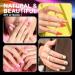 Wide Short Coffin Nail Tips 240PCS Professional Gel Tips for Easy DIY Nail Extensions | Perfect for Short Small Wide Nail Beds - Buy Online on SooperMarket.com