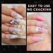 Makartt Half Cover French Nail Tips - 500 Clear Acrylic Fake Nails for Women - Medium Press On Nails - Soak Off False Nails - 10 Sizes for Nail Salons and DIY Nail Art - Buy Online on SooperMarket.com