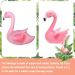Mity Rain 7pcs Flamingo Cake Toppers - Hawaiian Luau Cake Decorations - Buy Online on SooperMarket.com
