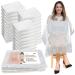 Haircut Capes Disposable Capes Hair Salon Sanitary Barber Capes for Haircutting, Trimming, Shaving, Perming, Coloring, Dying Accessories Supplies - Lightweight, Waterproof, Tear-Resistant (30 pk) 30 Count (Pack of 1)
