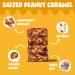 Ahead Vegan Sweets Bar - Salted Peanut Caramel - Keto & Sugar-Free Chocolate - 16x35g - Only 5g Net Carbs - Improved Recipe - Buy Online on SooperMarket.com