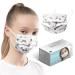Hard 50x medical mouth protection made in Germany op-mask type IIR CE certified EN14683 BFE 3-layer 99.78% protective MNS one-way facial masks small size 100 pieces 14.5 cm x 9.5 cm unicorn