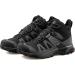 Salomon Men's X Ultra 4 Mid Gore-tex Hiking Boots 12 - Black/Magnet/Pearl Blue | Waterproof Outdoor Shoes - Buy Online on SooperMarket.com