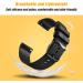 ANBEST Silicone Strap for Polar Vantage M & M2 | Sport Replacement Bracelet for Polar Grit X - Black - Buy Online on SooperMarket.com