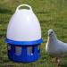 LOVIVER Portable Pigeon Waterer Drinker Cage Accessories Water Pot Container Water Bottle Automatic Bird Water Dispenser for Parrot Parakeet Dove 8L D 22cm H 38CM - Buy Online on SooperMarket.com