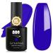 YTD Likomey Gel Nail Polish,1 Pcs 15ml Klein Blue Soak Off UV Nail Gel,Salon Home DIY Manicure Royal Blue High Pigment Gel Polish