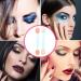 MUSISALY 100pcs Double Ended Eyeshadow Brush Makeup Brush Eyeshadow Stick Latex Sponge Tipped Oval Makeup Tool Cosmetic Tool Dual-side Eye Makeup Applicator Sponge Brush 6.5x1.3cm Blue - Buy Online on SooperMarket.com
