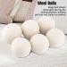 Alvinlite Wool Ball Wool Drying Ball Wool Softener Ball Household Replacement 6 Pieces 6 cm - Buy Online on SooperMarket.com