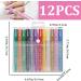 12PCS/Set Nail Art Pens 12 Colors Nail Polish Pens Quick Dry Nail Art Paint Smooth Graffiti Dotting Pen Waterproof Drawing Painting Nail Polish Design Pens - Buy Online on SooperMarket.com