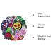 Qingxi Charm 32pcs Sequins Embroidered Patches - DIY Craft Embellishments for Clothes, Hats, Shoes - Assorted Styles - Buy Online on SooperMarket.com
