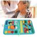 Fidget Blanket for Alzheimer Patients Anxiety Relief Autistic Dementia Sensory Pad - Buy Online on SooperMarket.com