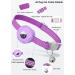 Shop Airtag Cat Neck Band | Reflective Kitten Collar with Holder & Bell | Light Tracker for Young Cats - Purple - Buy Online on SooperMarket.com