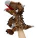 Lilizzhoumax Ankylosaurus Dinosaur Hand Puppet Plush Toy - Interactive Stuffed Animal for Kids - Educational Role-Playing Toy and Home Decoration - Buy Online on SooperMarket.com