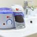 Adjustable Temperature Wax Warmer Hair Removal Kit - Includes 4 Bags Hard Wax Beads, Application Spatulas, Vented Cover, Auto Shut-Off - Buy Online on SooperMarket.com