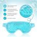 Gamufw Cooling Eye Mask Hot Cold Therapy Gel Eye Mask for Puffy Eye Migraine Relief Headache Dark Circles Dry Eyes Swollen Eyes Sinus Pain (Blue) - Buy Online on SooperMarket.com