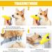 Buy Cute Duck-Shaped Dog Muzzle | Soft Adjustable Silicone Anti-Bite & Anti-Eating for Small & Medium Dogs - Buy Online on SooperMarket.com