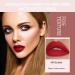 Long Lasting Matte Velvet Lipstick in Scarlet - Waterproof Lip Color for Women | Professional Cosmetics Makeup Gift - Buy Online on SooperMarket.com