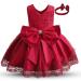 NNJXD Baby Girls Flower Princess Birthday Party Dress 648 Red-a 6-12 Months