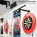 ONE80 ILLUMINA Dartboard Lighting System - Clear Vision Design, Sunlight Effect, Tape Measure & Level - Dartboard & Surround Not Included - Buy Online on SooperMarket.com