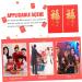 ABOOFAN 50 Pcs Large Holiday Red Envelope Pocketbook Red Gift Envelopes Rabbit Year Hong Bao New Year Red Packet Hongbao Red Packet Spring Festival Red Packet Paper China Chinese Zodiac - Buy Online on SooperMarket.com