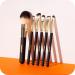 Cosmopolitan Makeup Brushes Make Up Brush Set of 7 Eyeshadow Brushes Bronzer Brush Contour Brush Blusher Brush Powder Brush Blending Brush Travel or Gift Set Silky Soft Bristles Black & Gold - Buy Online on SooperMarket.com