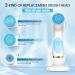 Facial Cleansing Brush Waterproof Deep Cleaning Exfoliation Rotating Spa Machine with 2 Speed Modes Electric Face Brush with 3 Replacement Brush Heads for Women (Blue) - Buy Online on SooperMarket.com