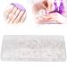 200 Pieces White Nail Tips for Practice & Training | DIY False Fake Nail Manicure Tools for Beginners - Buy Online on SooperMarket.com