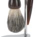 Men's Vintage Shaving Set | Practical Alloy Stand & Imitation Animal Hair Brush for Outdoor Use | International Shipping Available - Buy Online on SooperMarket.com