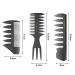 Phoetya 3pcs Professional Styling Comb Set | Retro Detangler Hairbrush for Men | Hair Care Accessories | Perfect for Long Hair & Showers - Buy Online on SooperMarket.com
