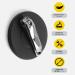 DELUXXOO High-Quality Magnetic Holder - Self-Adhesive Silicone Bathroom Organizer | No Drilling | Extra Strong Hold - Shop Now! - Buy Online on SooperMarket.com