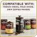 Don Francisco's Colombia Supremo Medium Roast Ground Coffee 12 oz Can - 100% Colombia Supremo - 12 Ounce - Buy Online on SooperMarket.com