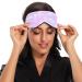 Haskirky Light Blocking Eye Mask - Breathable & Adjustable for Men and Women | Ideal for Travel, Yoga, Meditation, Office, Deep Sleep | Comfortable & Smooth with Stars Bokeh Design - Buy Online on SooperMarket.com